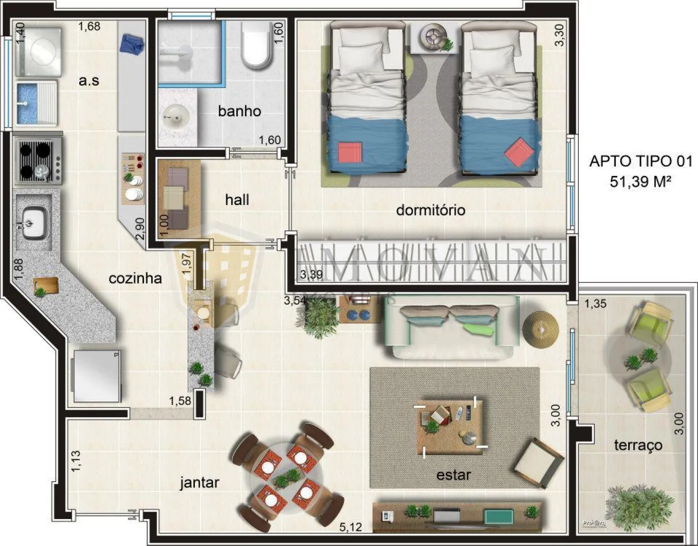 Comprar Apartamento / Padrão em Ribeirão Preto R$ 289.000,00 - Foto 2