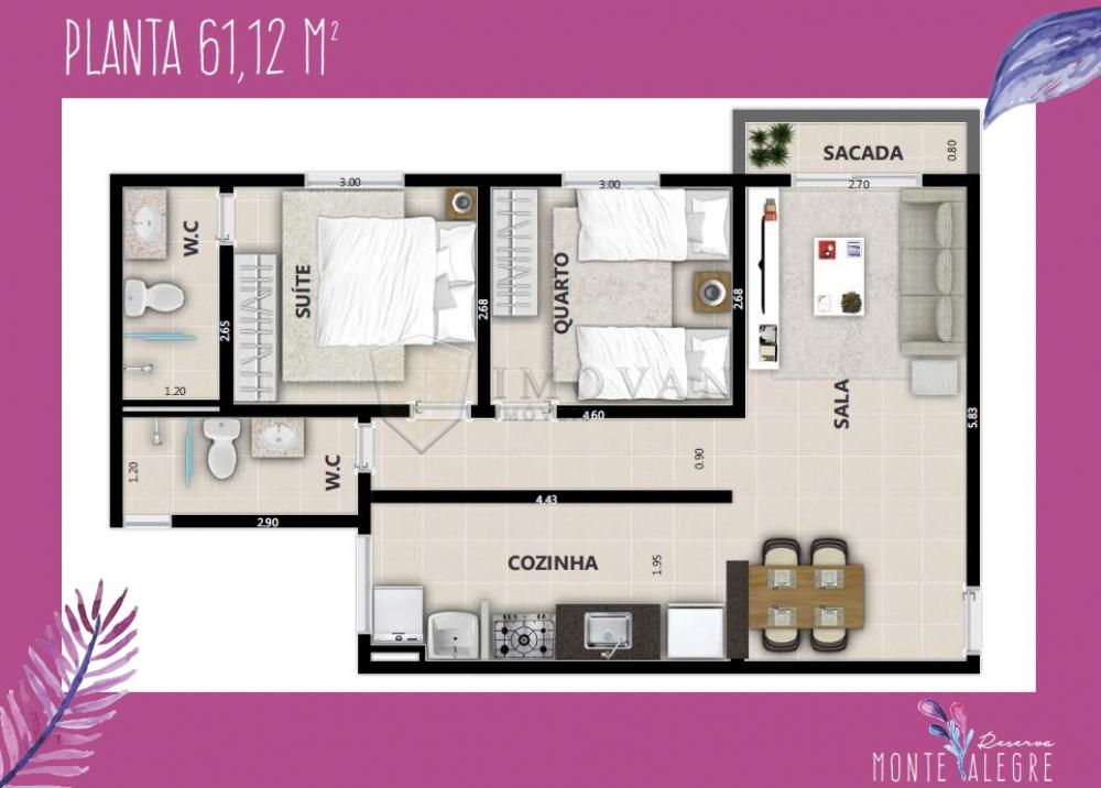 Comprar Apartamento / Padrão em Ribeirão Preto R$ 280.600,00 - Foto 3